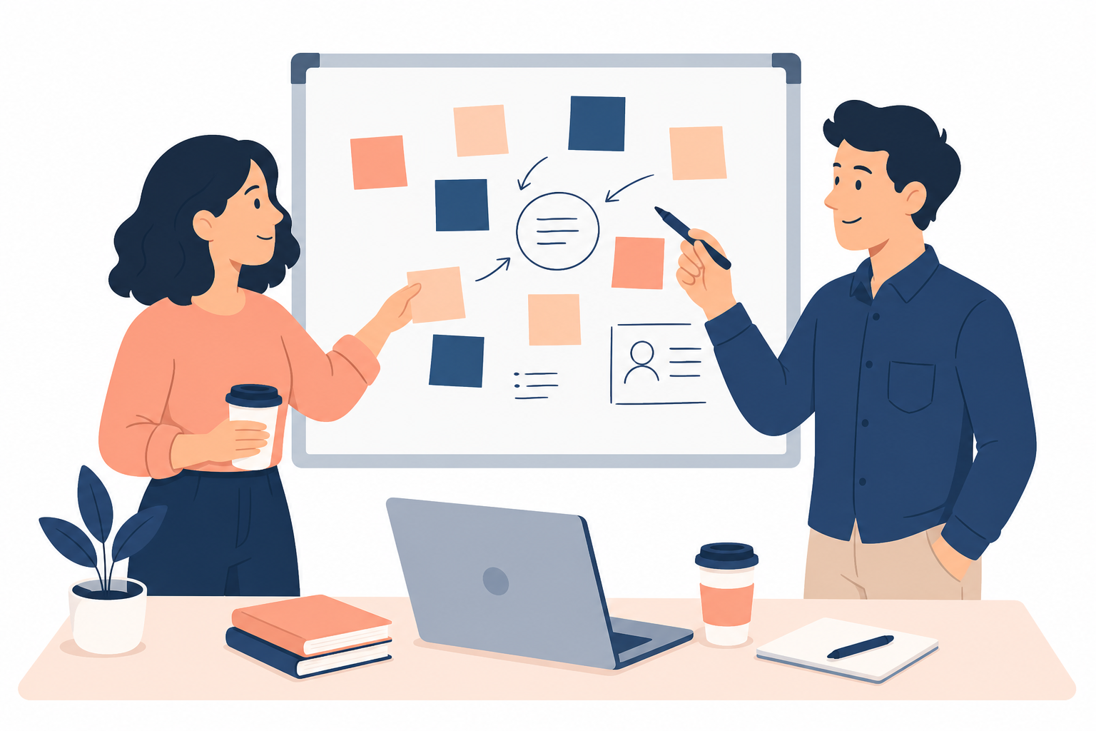 Cartoon: custom website development